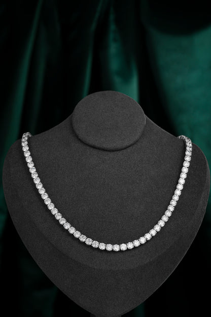 Lab Grown Diamond Necklace-ZBN0041-4.5MM