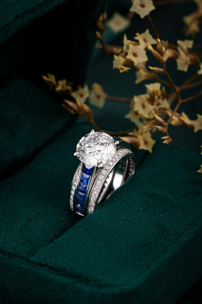 Lab Grown Diamond Ring-ZBR0212-2.70CT