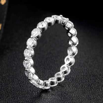 Lab Grown Diamond Ring-ZBR0071-2.6MM