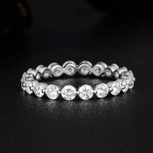 Lab Grown Diamond Ring-ZBR0071-2.6MM