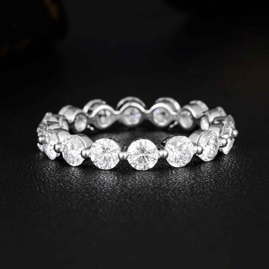 Lab Grown Diamond Ring-ZBR0071-3.2MM