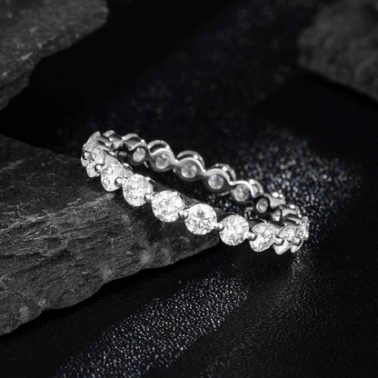 Lab Grown Diamond Ring-ZBR0071-2.6MM