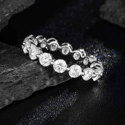 Lab Grown Diamond Ring-ZBR0071-3.2MM