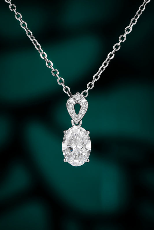 Lab Grown Diamond Pendant-ZBP0034-1.00CT