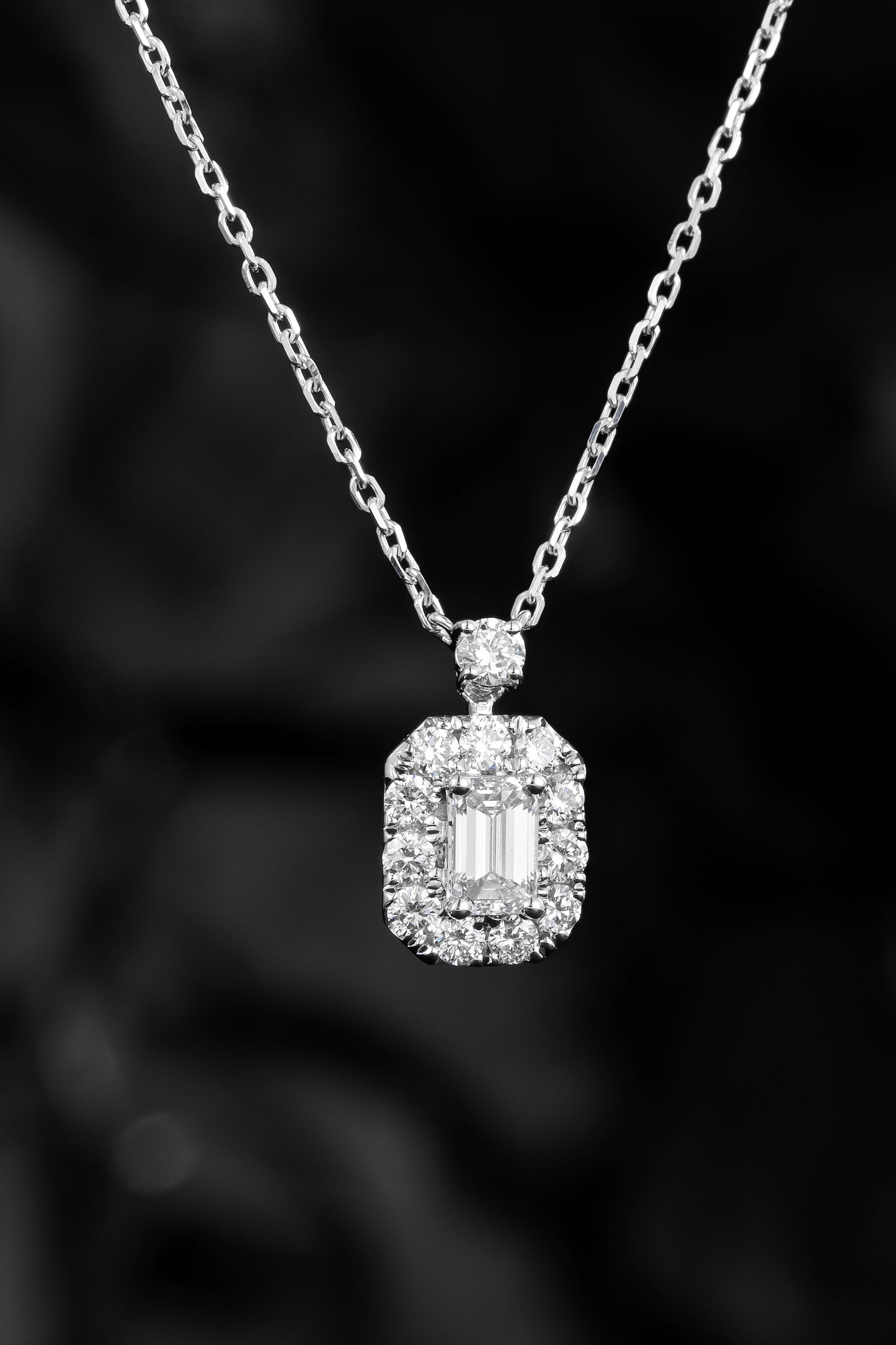 Lab Grown Diamond Necklace-ZBN0014