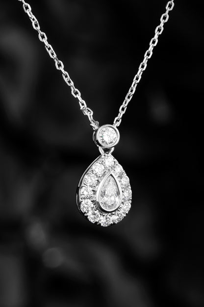 Lab Grown Diamond Necklace-ZBN0026