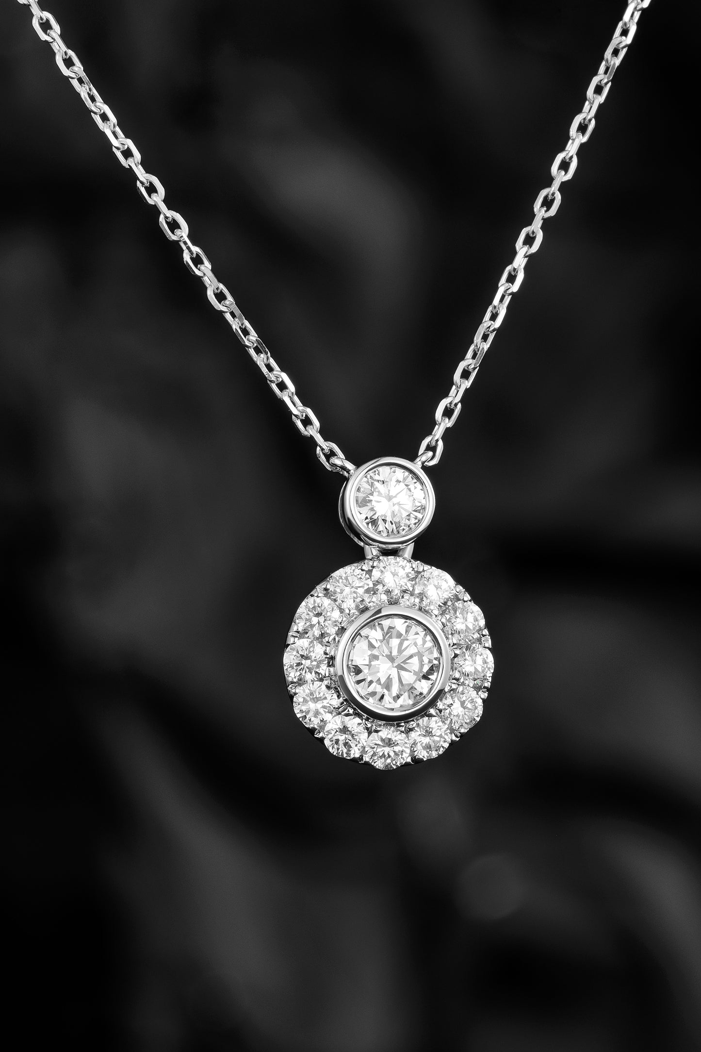 Lab Grown Diamond Necklace-ZBN0025