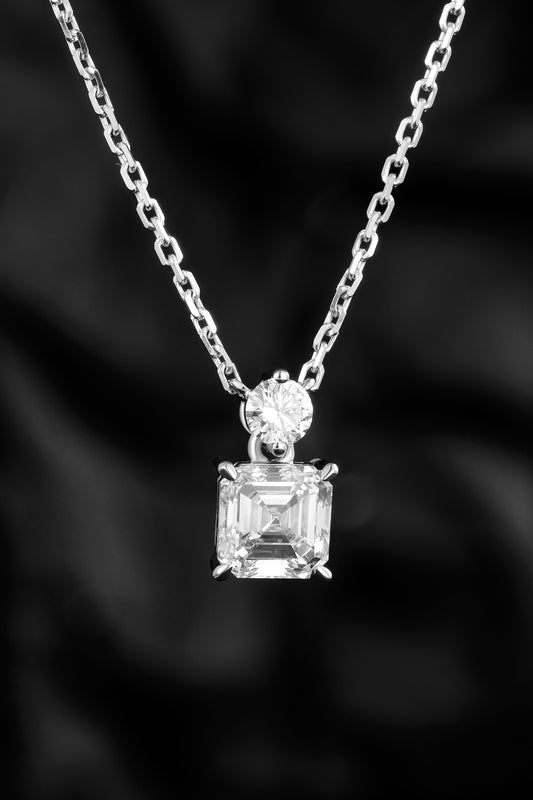 Lab Grown Diamond Necklace-ZBN0021