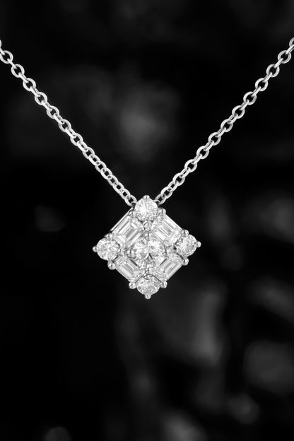 Lab Grown Diamond Pendant-ZBP0006