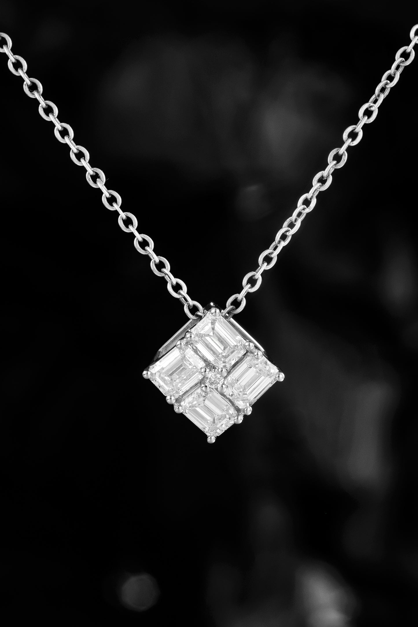 Lab Grown Diamond Pendant-ZBP0005