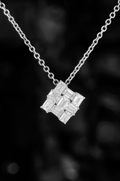 Lab Grown Diamond Pendant-ZBP0004