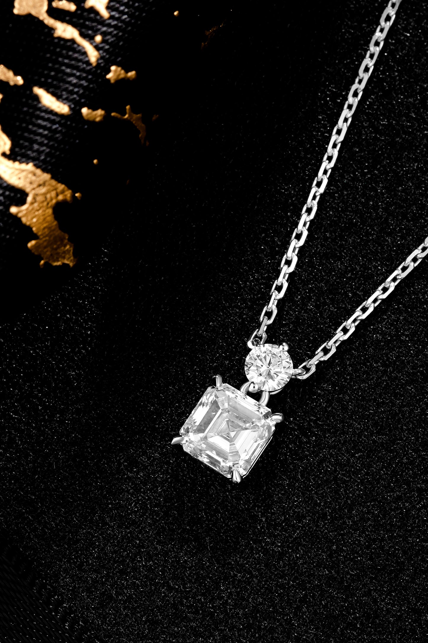 Lab Grown Diamond Necklace-ZBN0021