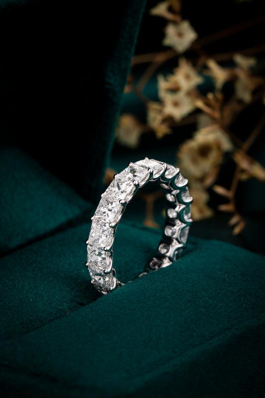 Lab Grown Diamond Ring-ZBR0261-3.7MM
