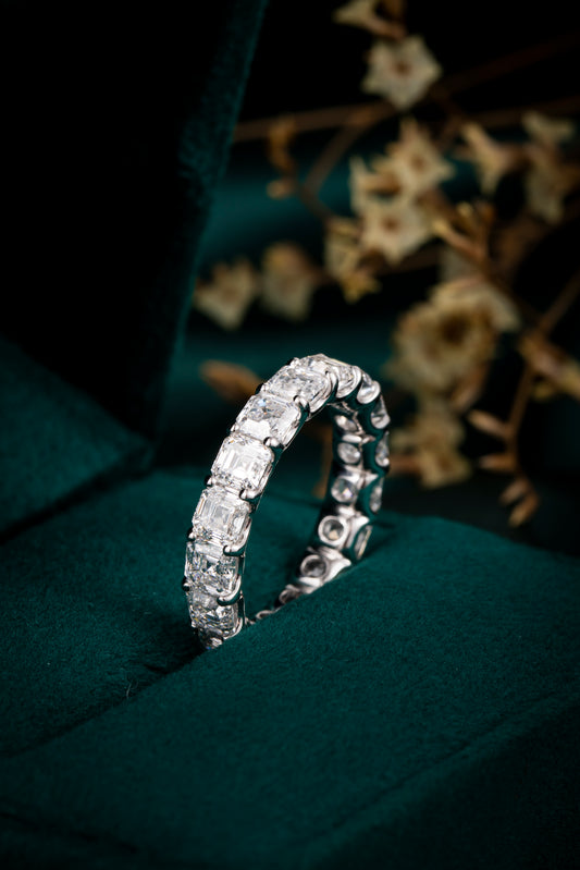 Lab Grown Diamond Ring-ZBR0260-3.7*3.7MM