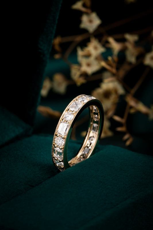 Lab Grown Diamond Ring-ZBR0061-1