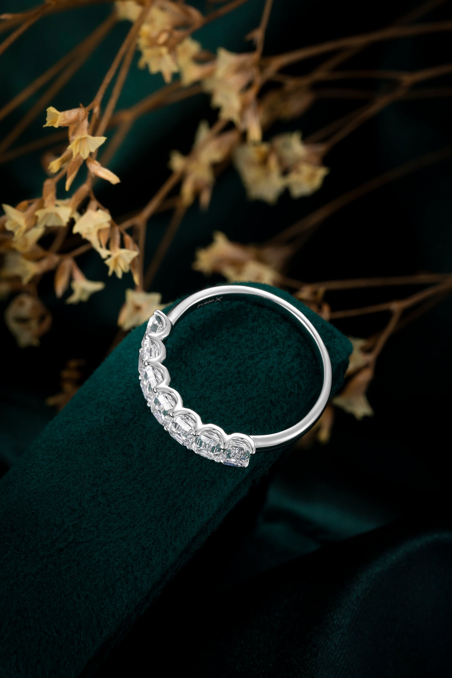 Lab Grown Diamond Ring-ZBR0148A-EM3*4