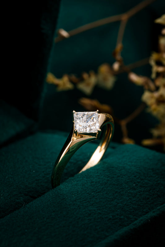 Lab Grown Diamond Ring-ZBR0210-1