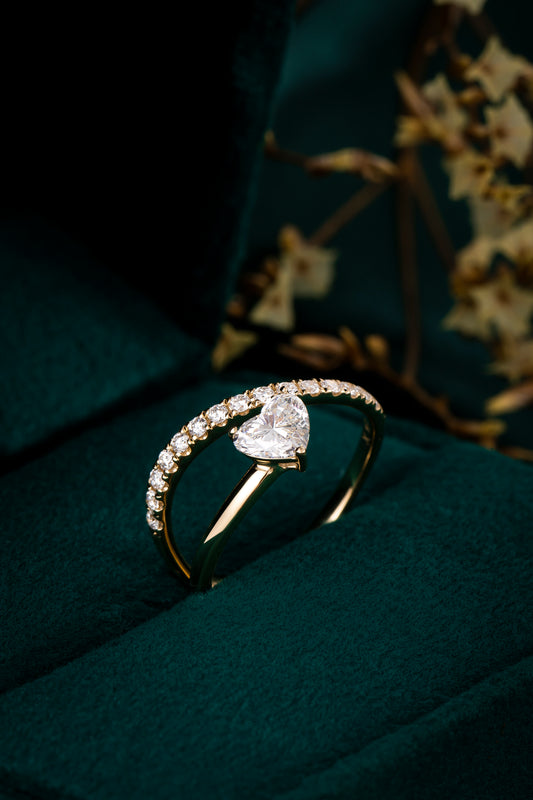 Lab Grown Diamond Ring-ZBR0085-2