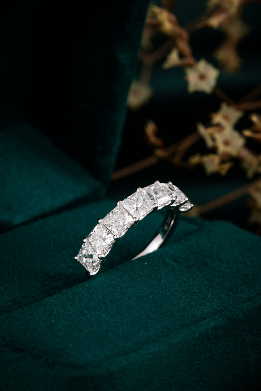 Lab Grown Diamond Ring-ZBR0261A-3.7MM