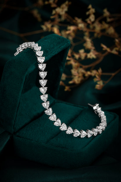 Lab Grown Diamond Bracelet-ZBB0050-4.6*4.2MM