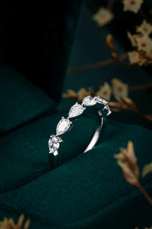 Lab Grown Diamond Ring-ZBR0074A-3*4.5MM