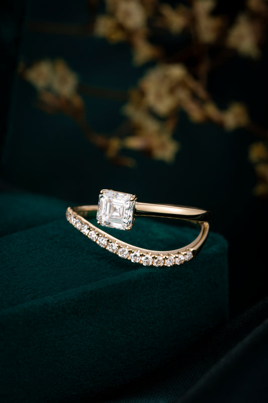 Lab Grown Diamond Ring-ZBR0085-1