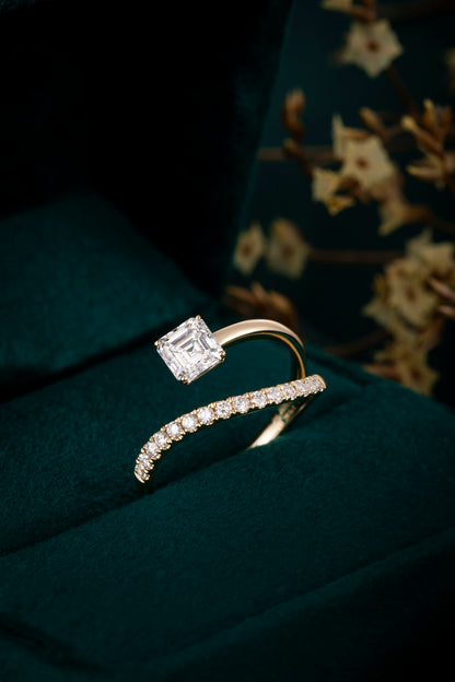 Lab Grown Diamond Ring-ZBR0085-1