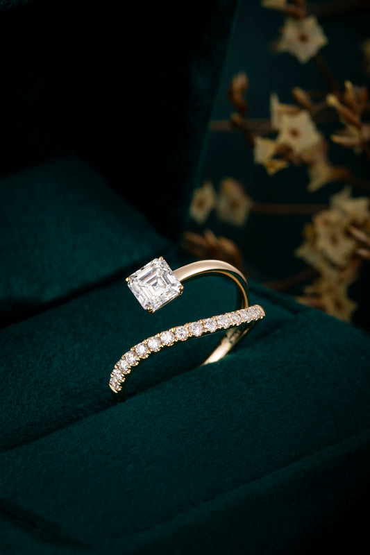Lab Grown Diamond Ring-ZBR0085-1