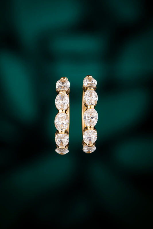 Lab Grown Diamond Earring-ZBE0148