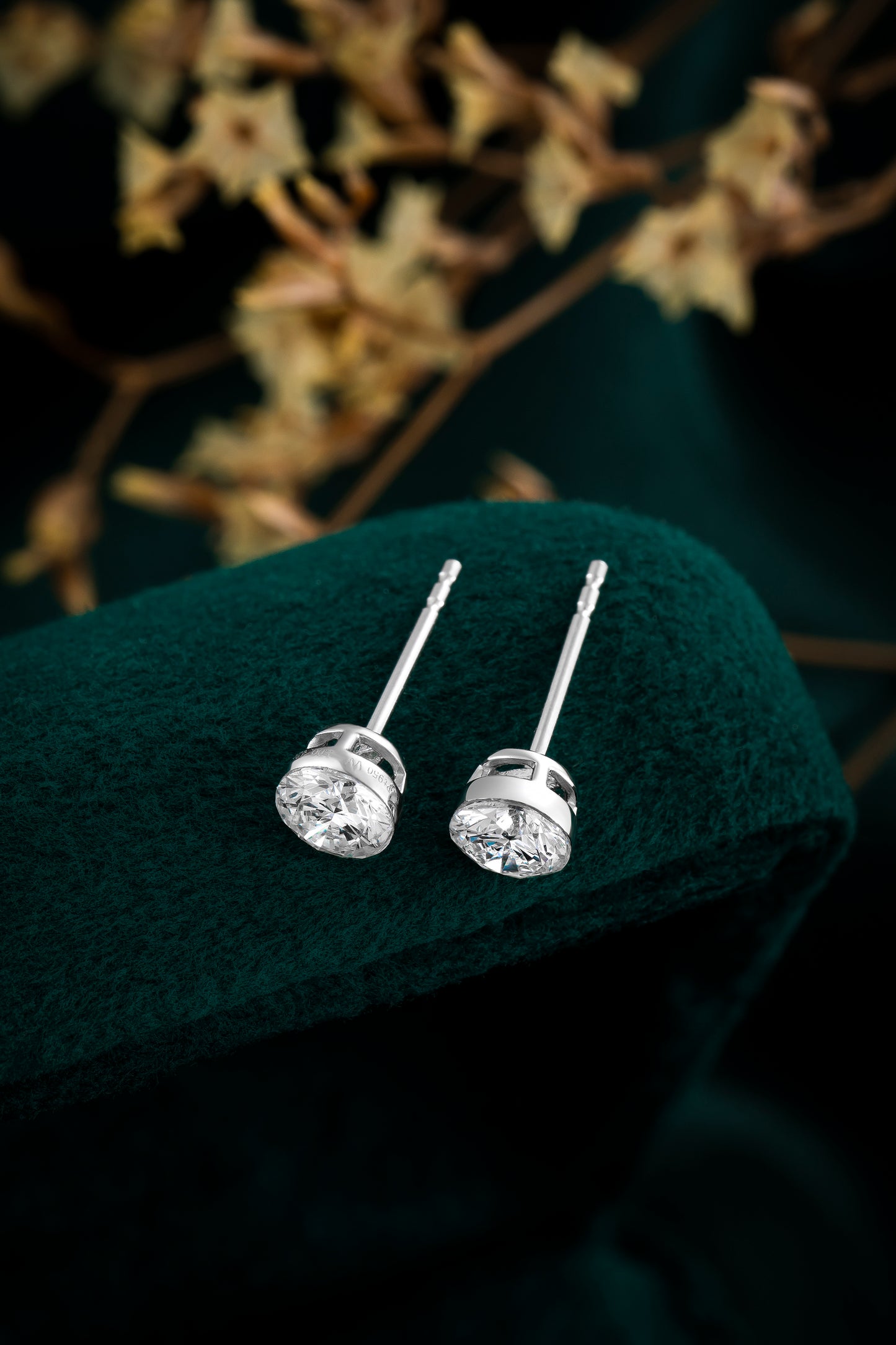 Lab Grown Diamond Earring-ZBE0146-0.4CT