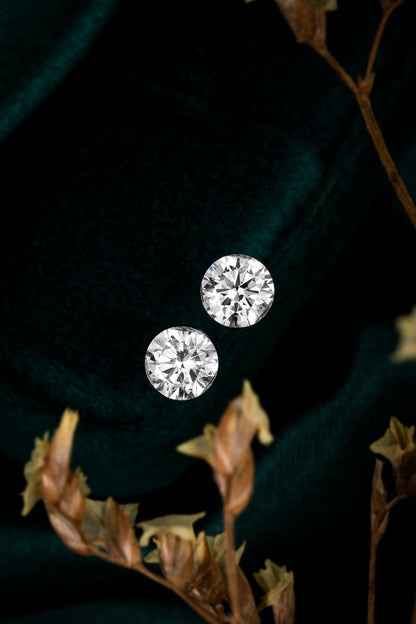 Lab Grown Diamond Earring-ZBE0146-0.4CT