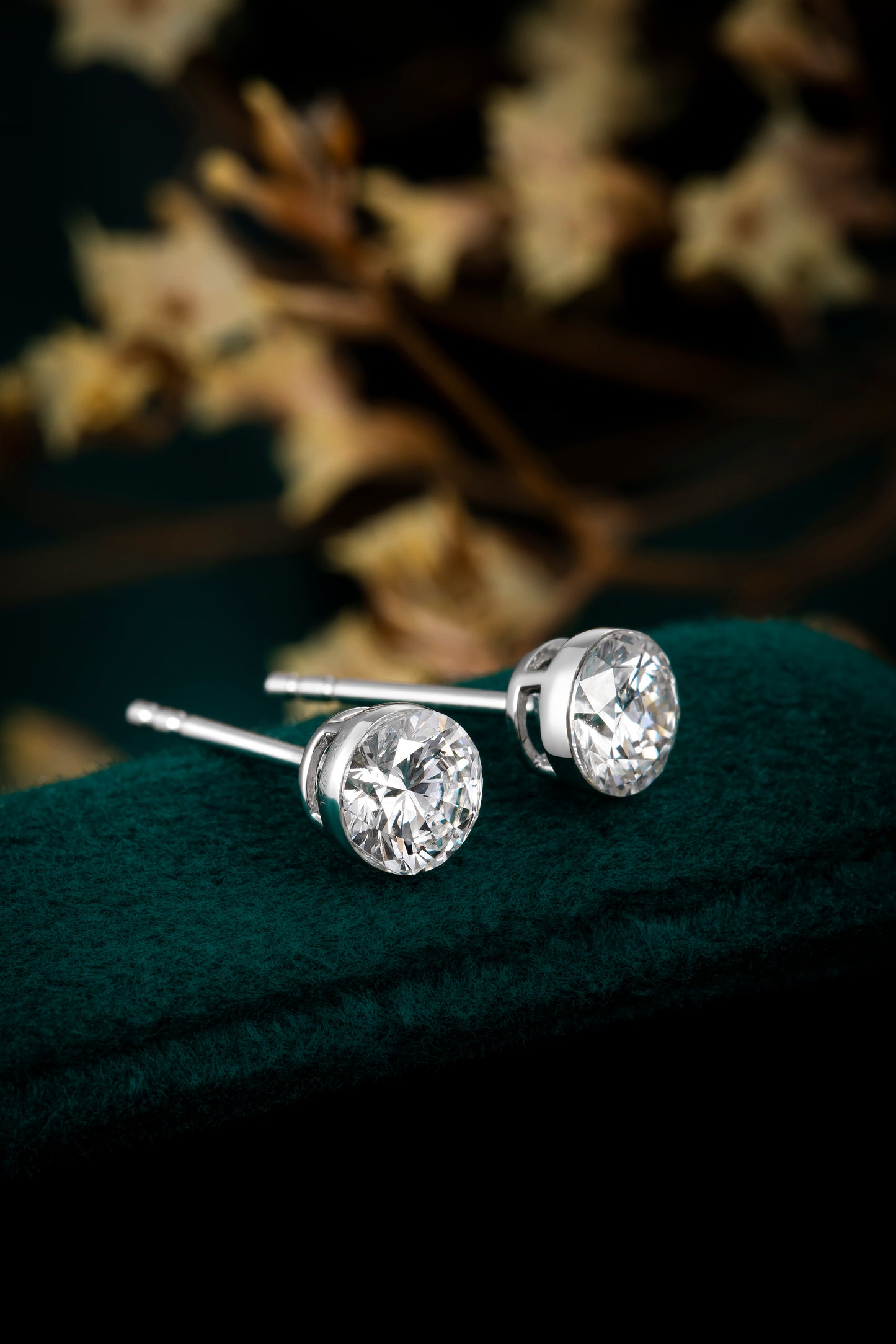 Lab Grown Diamond Earring-ZBE0146-0.4CT