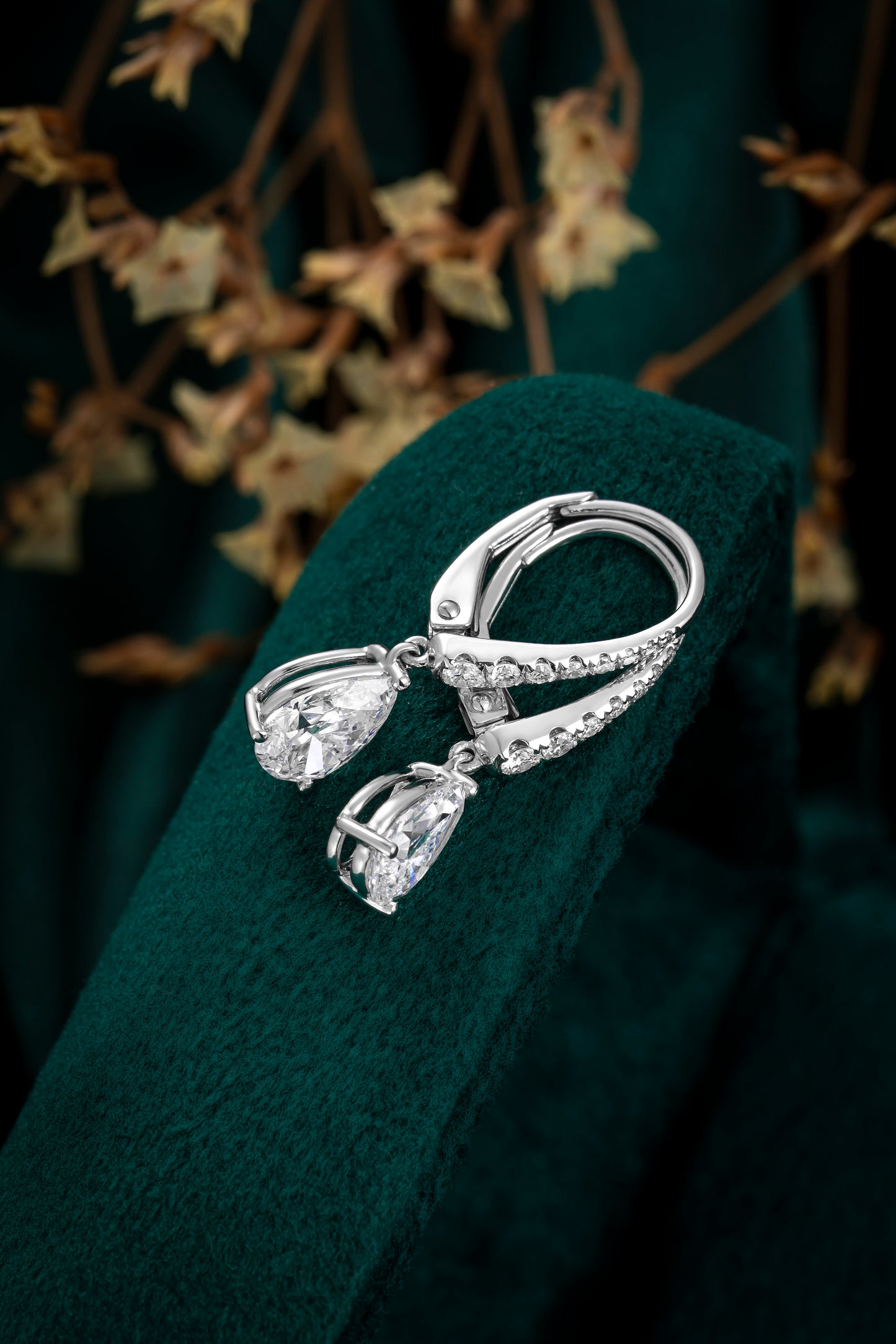 Lab Grown Diamond Earring-ZBE0119-2