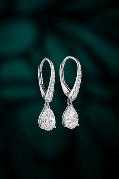 Lab Grown Diamond Earring-ZBE0119-2
