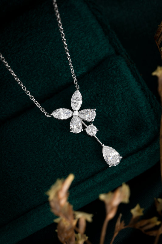 Lab Grown Diamond Necklace-ZBN0077