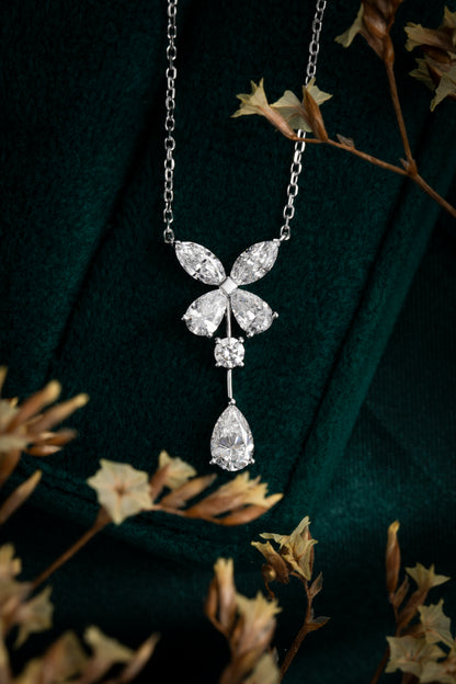 Lab Grown Diamond Necklace-ZBN0077