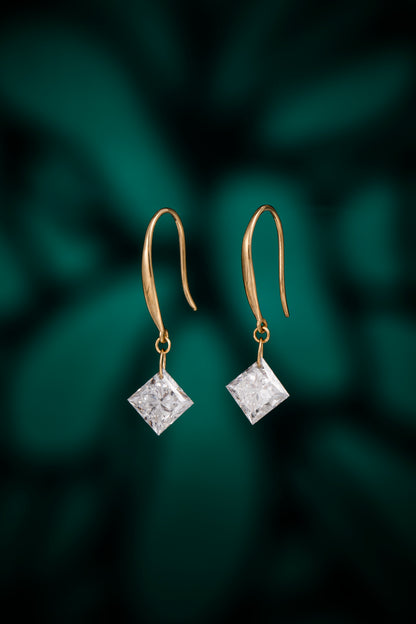 Lab Grown Diamond Earring-ZBE0162-0.70CT