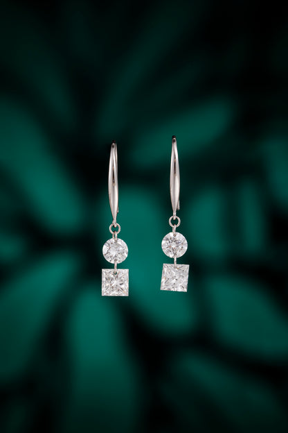 Lab Grown Diamond Earring-ZBE0166-0.40CT