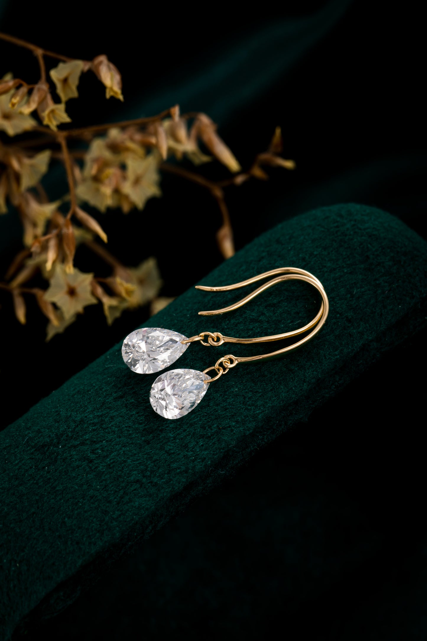 Lab Grown Diamond Earring-ZBE0163-0.50CT