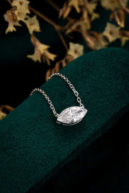 Lab Grown Diamond Necklace-ZBN0076-0.50CT