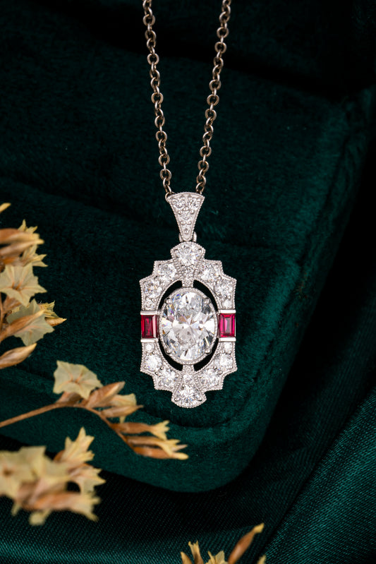 Lab Grown Diamond Pendant-ZBP0037