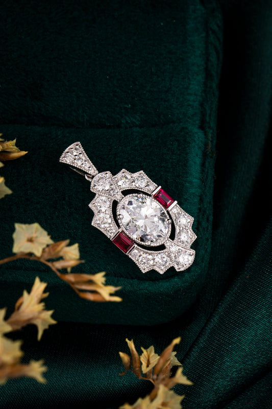 Lab Grown Diamond Pendant-ZBP0037