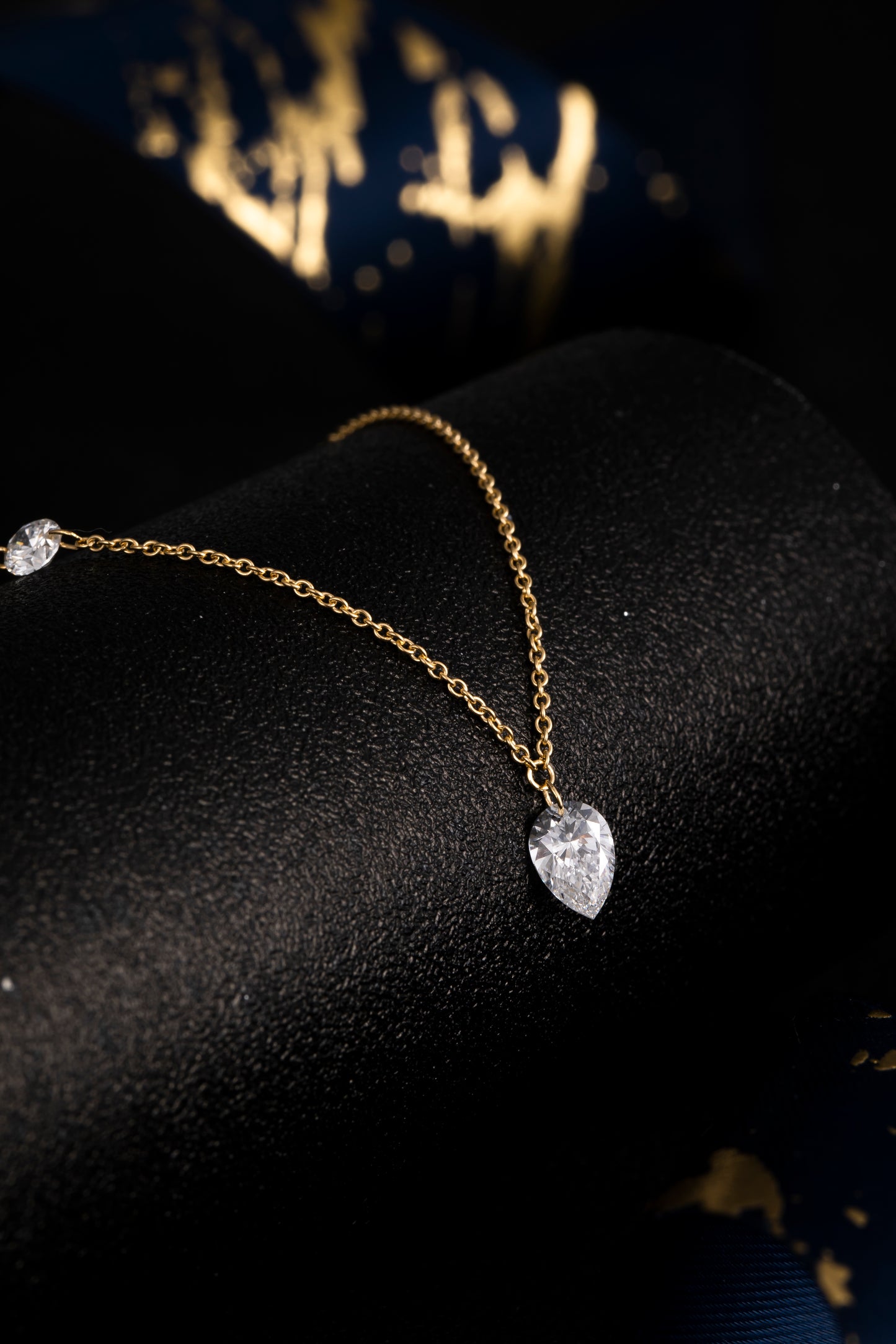 Lab Grown Diamond Necklace-ZBN0096