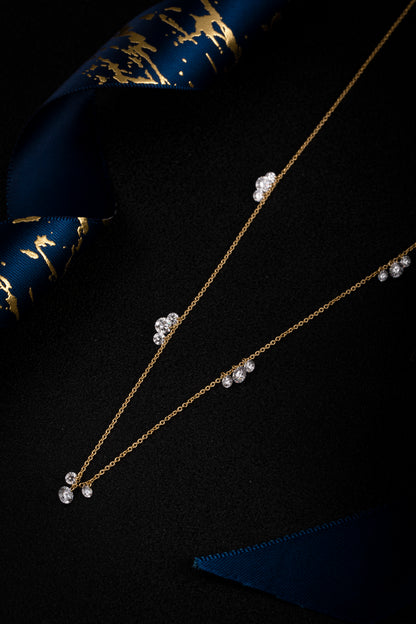 Lab Grown Diamond Necklace-ZBN0097