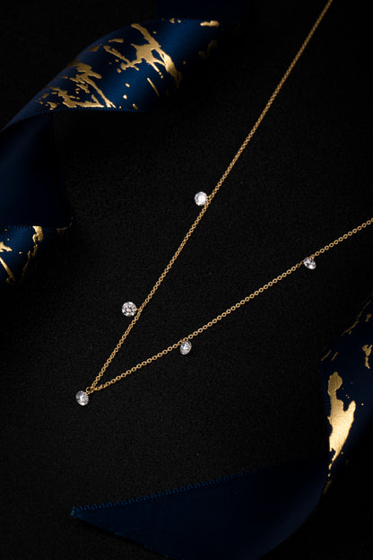 Lab Grown Diamond Necklace-ZBN0095