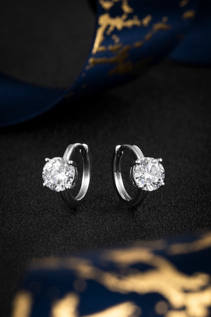 Lab Grown Diamond Earring-ZBE0154-5.6MM