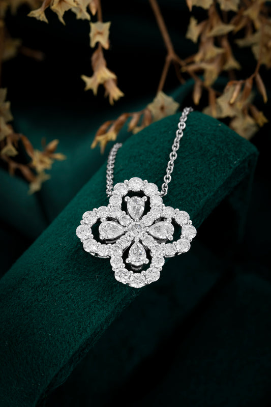 Lab Grown Diamond Necklace-ZBN0001