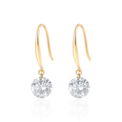 Lab Grown Diamond Earring-ZBE0172-0.8CT