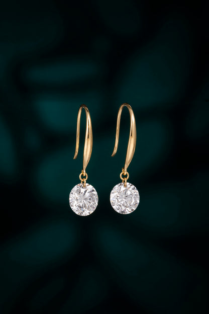 Lab Grown Diamond Earring-ZBE0172-0.8CT