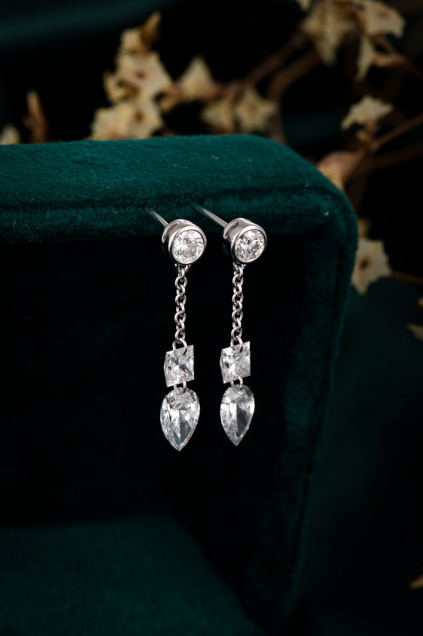 Lab Grown Diamond Earring-ZBE0164-0.35CT